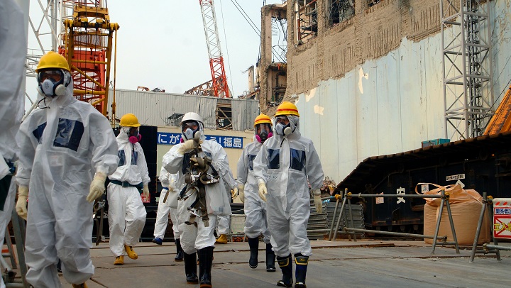 Eksperci MAEA w EJ Fukushima Daiichi, fot. IAEA (CC BY-SA 2.0)