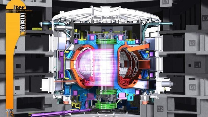 Model reaktora ITER, fot. mat. pras.