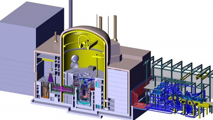 Model reaktora prędkiego CFR-600, fot. CNNC