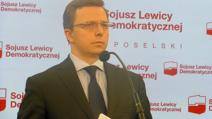Rzecznik SLD Dariusz Joński, fot. SLD