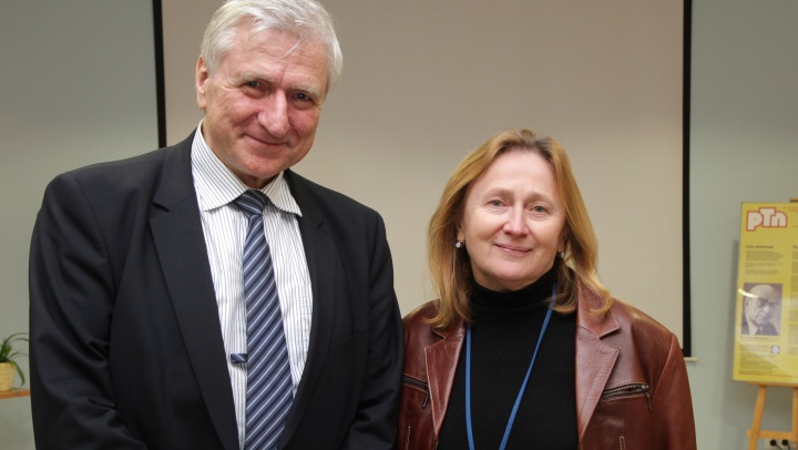 dr Zbigniew Zimek i prof. dr hab. Grażyna Zakrzewska - Kołtuniewicz, fot. PTN
