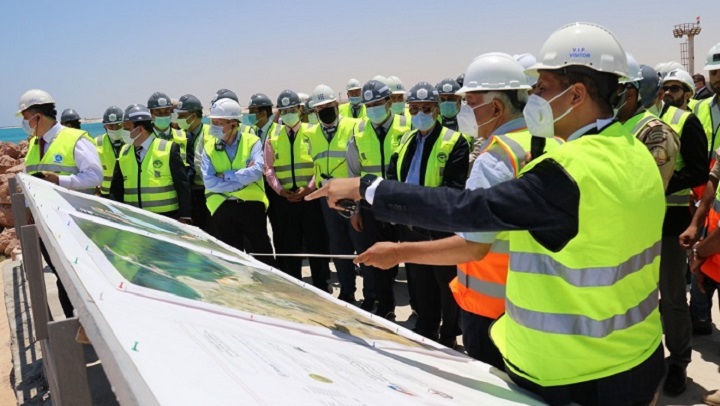 Wizyta na placu budowy Elektrowni Jądrowej El Dabaa, fot. Rosatom