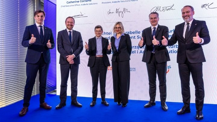 Uroczystość podpisania umowy Bechtel i Arabelle Solutions, fot. PEJ