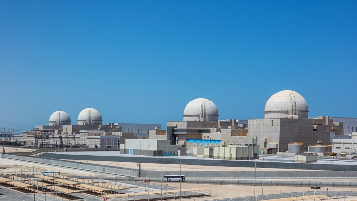 Elektrownia jądrowa Barakah z reaktorami APR1400, fot. KHNP